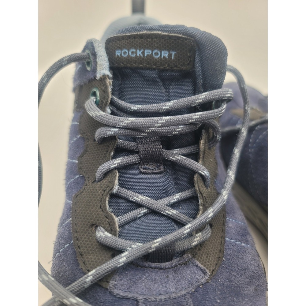 Rockport Hydro-Shield Waterproof Walking Shoes Blue Suede Women's 7.5 Wide - Picture 5 of 8
